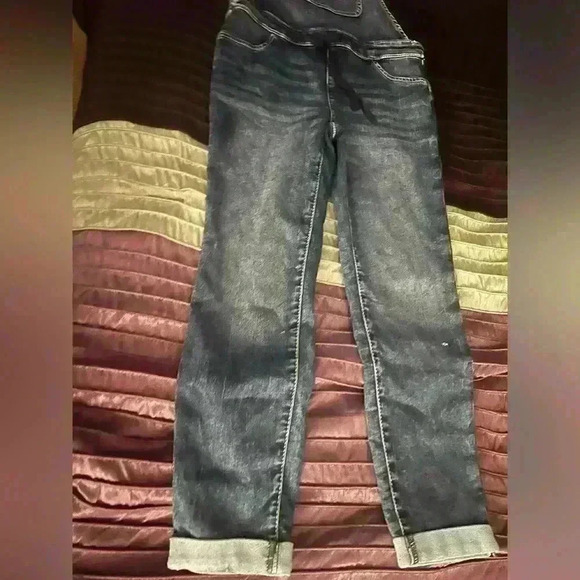 Juniors Justice denim overalls - size 12 - Picture 3 of 6